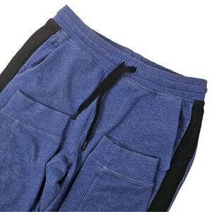 Lululemon Mens Medium City Sweat Jogger Sweat Lounge Pant Heathered‎ Blue Cobalt